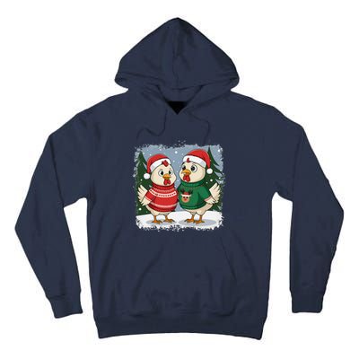 Funny Christmas Baseball Santa Hat Wrapped In Xmas Lights Tall Hoodie