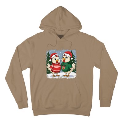 Funny Christmas Baseball Santa Hat Wrapped In Xmas Lights Hoodie