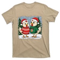 Funny Christmas Baseball Santa Hat Wrapped In Xmas Lights T-Shirt