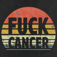 Fuck Cancer Breast Cancer Awareness Gift Retro Distressed Hat