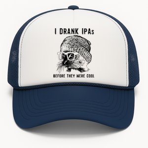 Funny Cat Beer IPA S For Women Funny Cat Lover Gift Trucker Hat