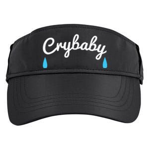 Funny Cry Baby Adult Drive Performance Visor