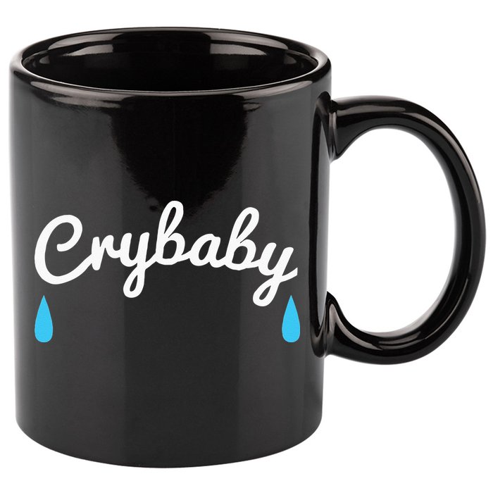 Funny Cry Baby 11oz C Handle Ceramic Mug