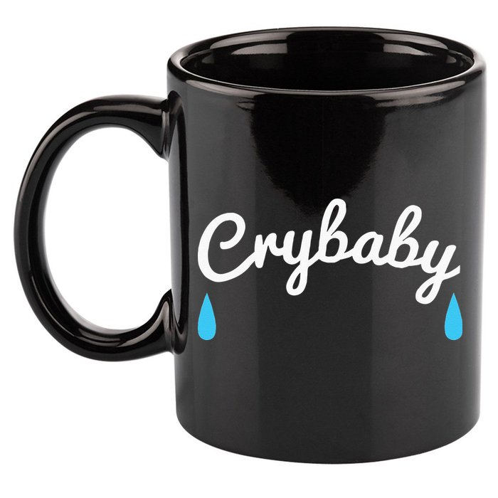 Funny Cry Baby 11oz C Handle Ceramic Mug