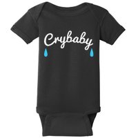 Funny Cry Baby Baby Bodysuit