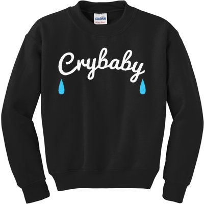 Funny Cry Baby Kids Sweatshirt