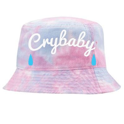 Funny Cry Baby Tie-Dyed Bucket Hat