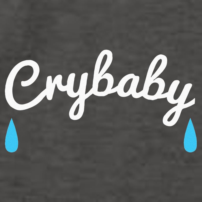 Funny Cry Baby Vector Backpack