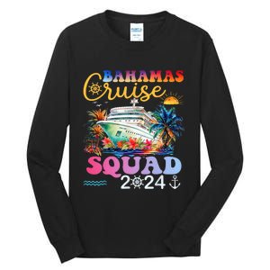 Family Cruise Bahamas 2024 Summer Matching Vacation 2024 Tall Long Sleeve T-Shirt