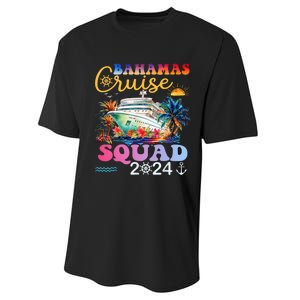 Family Cruise Bahamas 2024 Summer Matching Vacation 2024 Performance Sprint T-Shirt