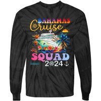 Family Cruise Bahamas 2024 Summer Matching Vacation 2024 Tie-Dye Long Sleeve Shirt