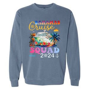 Family Cruise Bahamas 2024 Summer Matching Vacation 2024 Garment-Dyed Sweatshirt