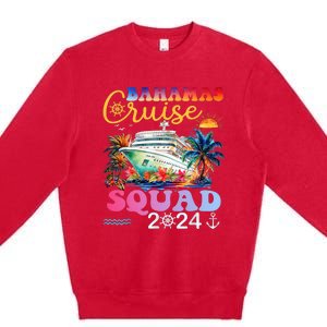 Family Cruise Bahamas 2024 Summer Matching Vacation 2024 Premium Crewneck Sweatshirt