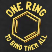 Funny Chemistry Benzene Ring One Ring To Bind Them All Cool Comfort Performance Bucket Hat