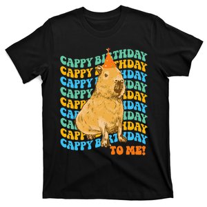 Funny Capybara Birthday Design T-Shirt