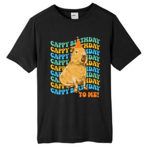 Funny Capybara Birthday Design Tall Fusion ChromaSoft Performance T-Shirt