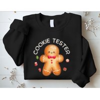 Funny Christmas Baking Team Cookie Tester Taster Baking Crew Sweatshirt