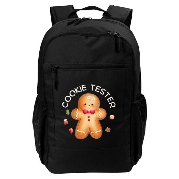 Funny Christmas Baking Team Cookie Tester Taster Baking Crew Backpack
