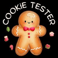 Funny Christmas Baking Team Cookie Tester Taster Baking Crew 7-Panel Snapback Hat