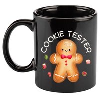 Funny Christmas Baking Team Cookie Tester Taster Baking Crew 11oz C Handle Ceramic Mug