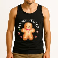 Funny Christmas Baking Team Cookie Tester Taster Baking Crew Tank Top
