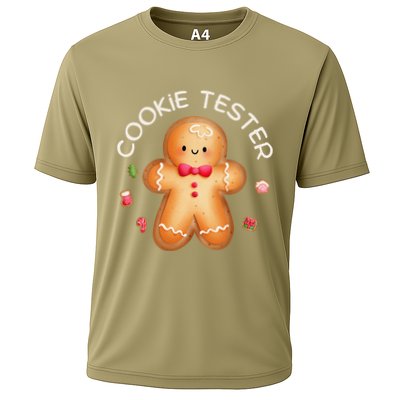 Funny Christmas Baking Team Cookie Tester Taster Baking Crew Performance Shirt