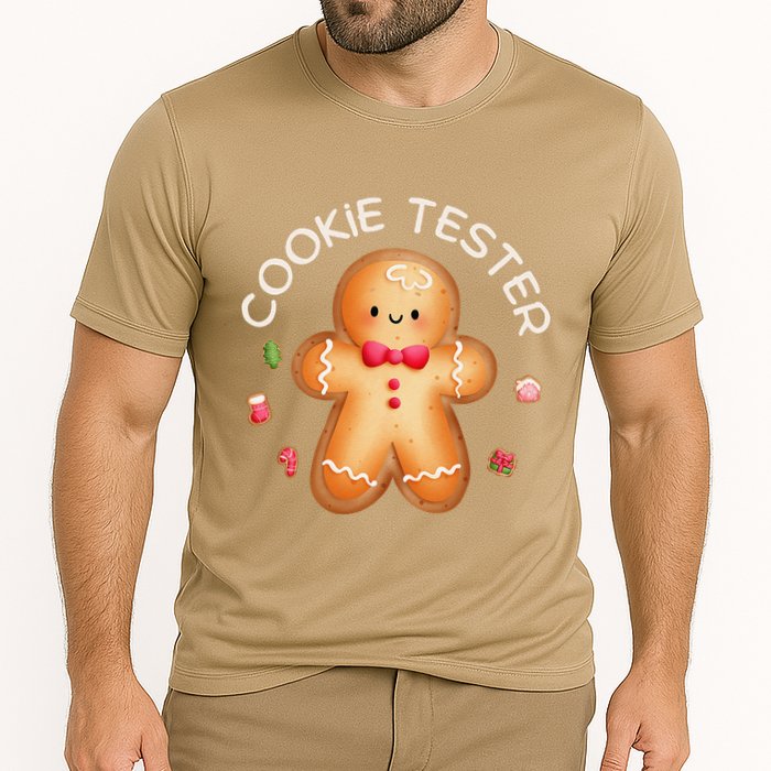 Funny Christmas Baking Team Cookie Tester Taster Baking Crew Performance Shirt