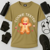 Funny Christmas Baking Team Cookie Tester Taster Baking Crew Performance Shirt