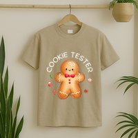Funny Christmas Baking Team Cookie Tester Taster Baking Crew T-Shirt