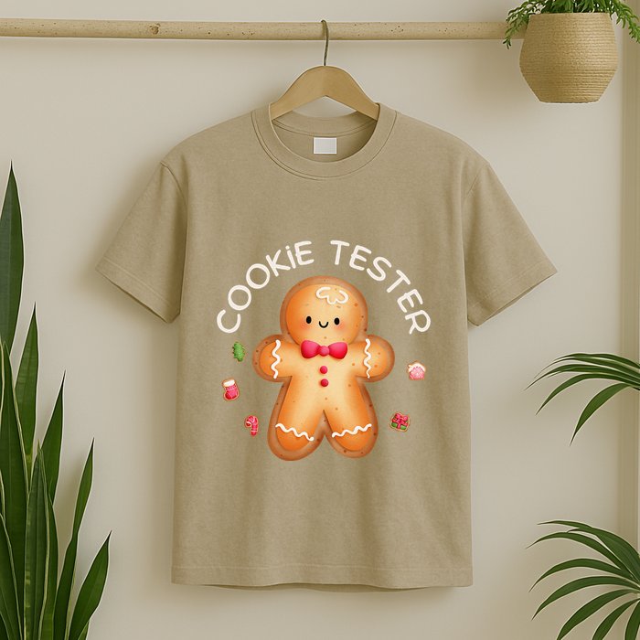 Funny Christmas Baking Team Cookie Tester Taster Baking Crew T-Shirt