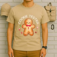 Funny Christmas Baking Team Cookie Tester Taster Baking Crew T-Shirt