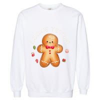 Funny Christmas Baking Team Cookie Tester Taster Baking Crew Garment-Dyed Sweatshirt