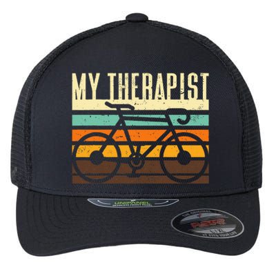 Funny Cycling Bicycle Flexfit Unipanel Trucker Cap