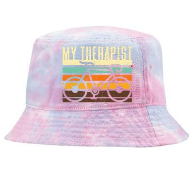 Funny Cycling Bicycle Tie-Dyed Bucket Hat