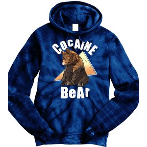 Funny Cocaine Bear Tie Dye Hoodie