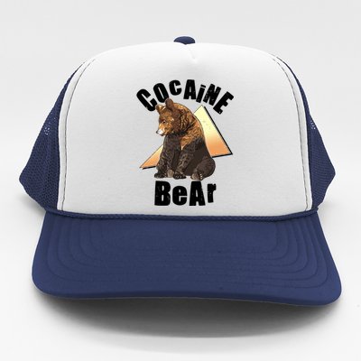 Funny Cocaine Bear Trucker Hat