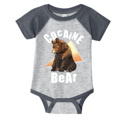 Funny Cocaine Bear Infant Baby Jersey Bodysuit