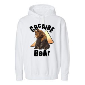 Funny Cocaine Bear Garment-Dyed Fleece Hoodie