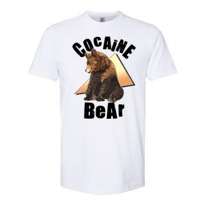 Funny Cocaine Bear Softstyle CVC T-Shirt