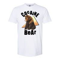 Funny Cocaine Bear Softstyle CVC T-Shirt