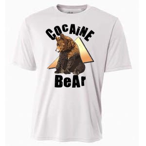 Funny Cocaine Bear Cooling Performance Crew T-Shirt