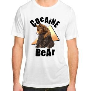 Funny Cocaine Bear Adult ChromaSoft Performance T-Shirt