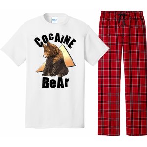 Funny Cocaine Bear Pajama Set