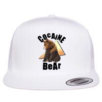 Funny Cocaine Bear Flatbill Hat