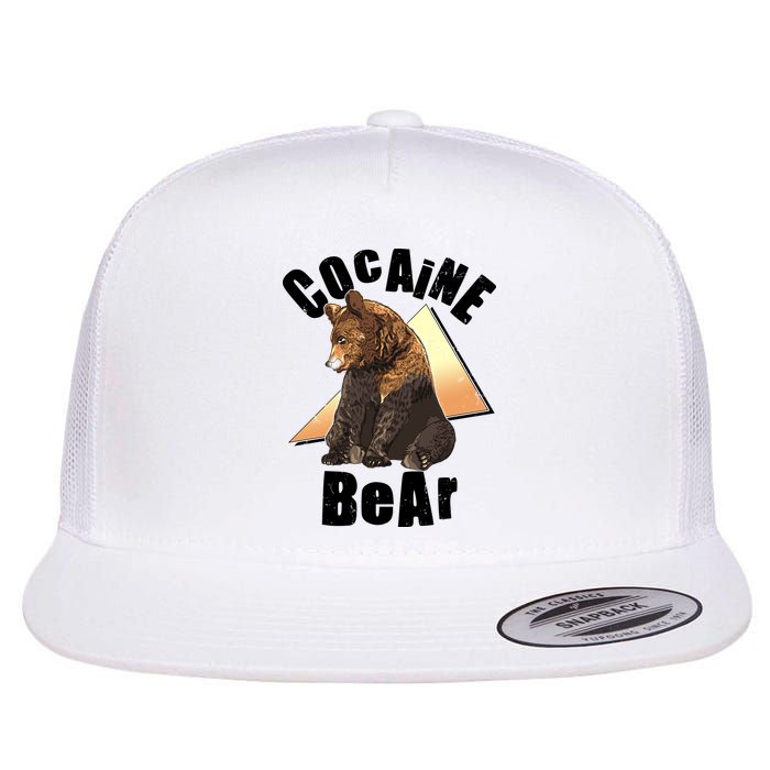 Funny Cocaine Bear Flatbill Hat
