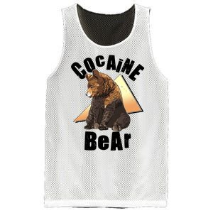 Funny Cocaine Bear Mesh Reversible Basketball Jersey Tank