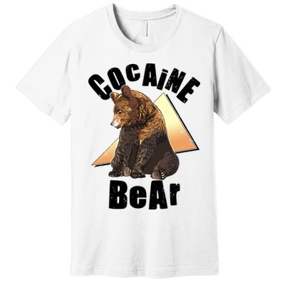 Funny Cocaine Bear Premium T-Shirt