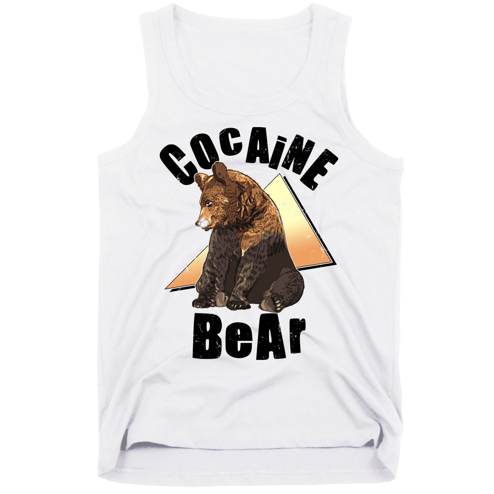 Funny Cocaine Bear Tank Top