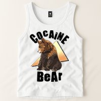Funny Cocaine Bear Tank Top