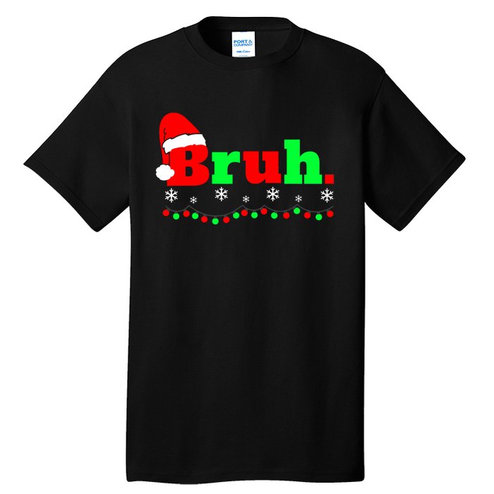 Funny Christmas Bruh Tall T-Shirt